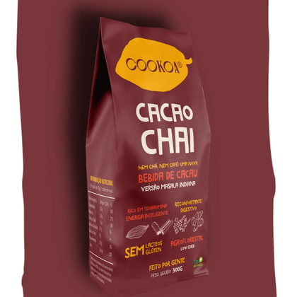 Cacao Chai   Bebida de Cacau Com Especiarias 300g