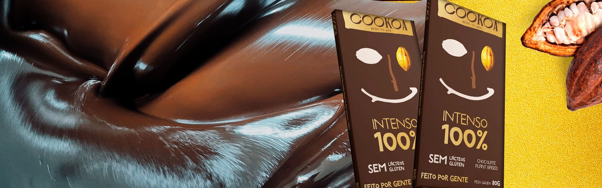 banner chocolate intenso 100 cookoa